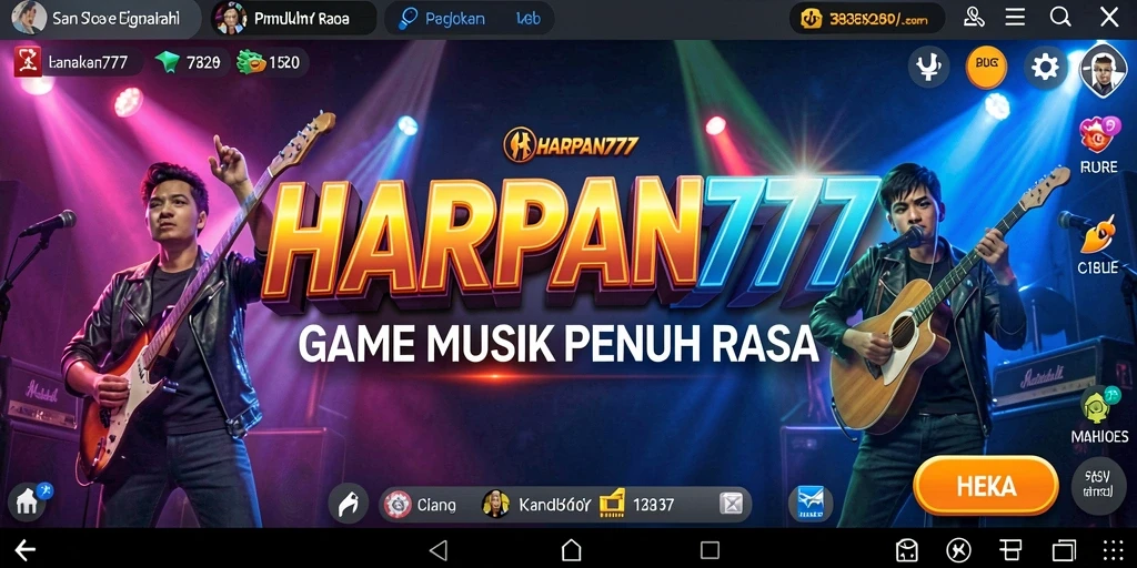 Tampilan gameplay HARAPAN777 yang menarik dan interaktif.