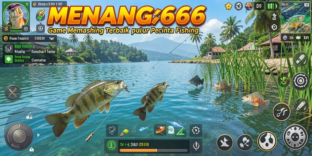 Tangkapan ikan besar dalam gameplay yang seru di MENANG666.