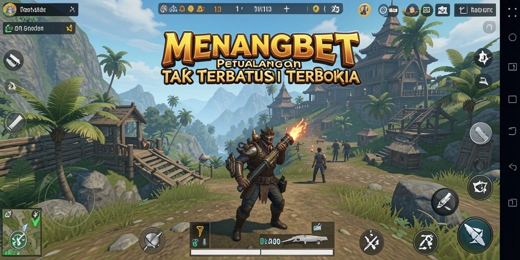 Tampilan gameplay MENANGBET yang menakjubkan dalam dunia terbuka.