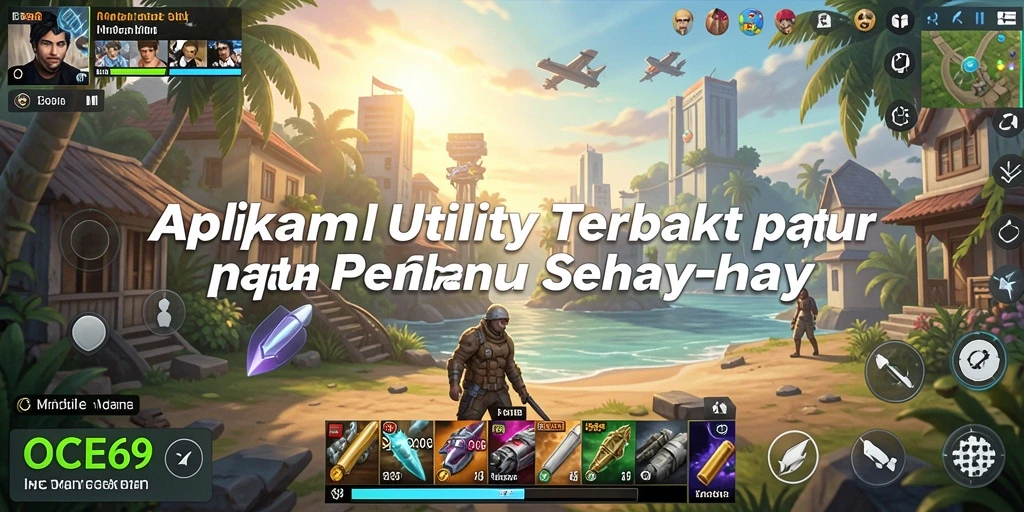 Tampilan antarmuka OCE69 yang sederhana dan intuitif.