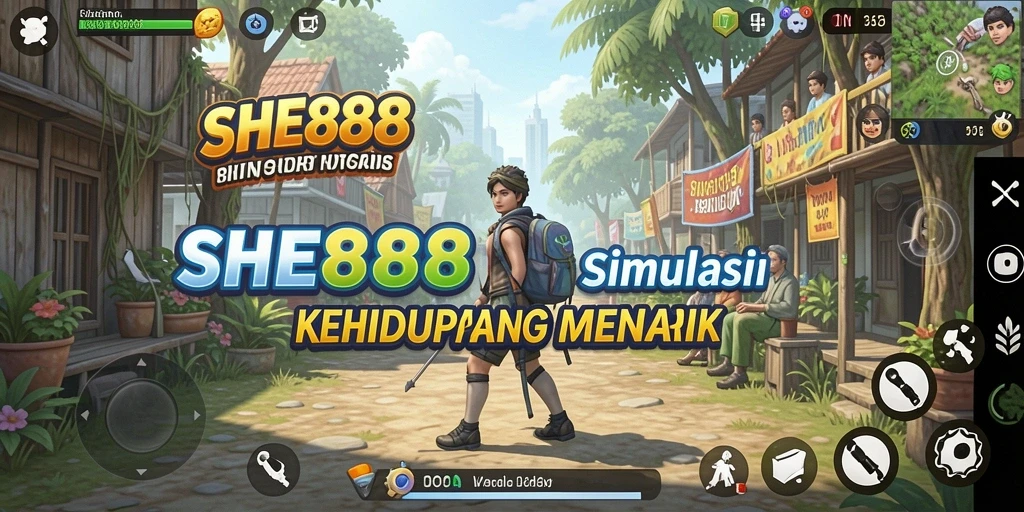 Gameplay menarik dari SHE888 yang menampilkan simulasi kehidupan.